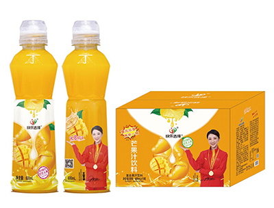 快乐选择芒果汁饮料600ml*15